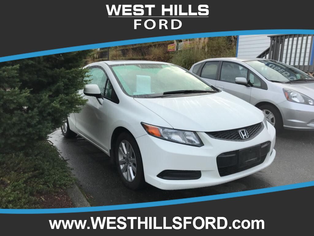 Pre Owned 2012 Honda Civic Ex Fwd 2 Door Coupe